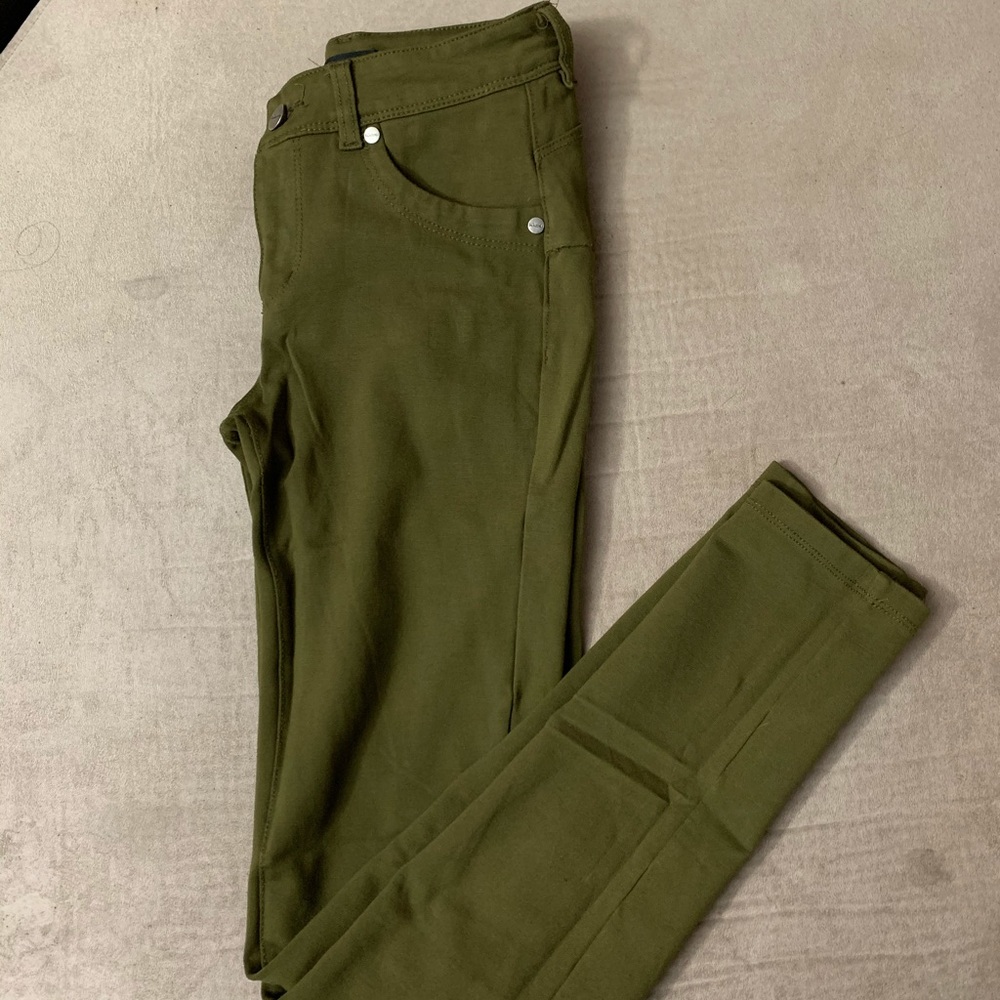 Women's Jean Look Jeggings Tights Slimming